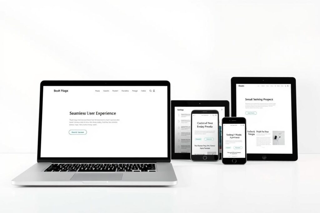 Design responsivo para melhor experiência do usuário