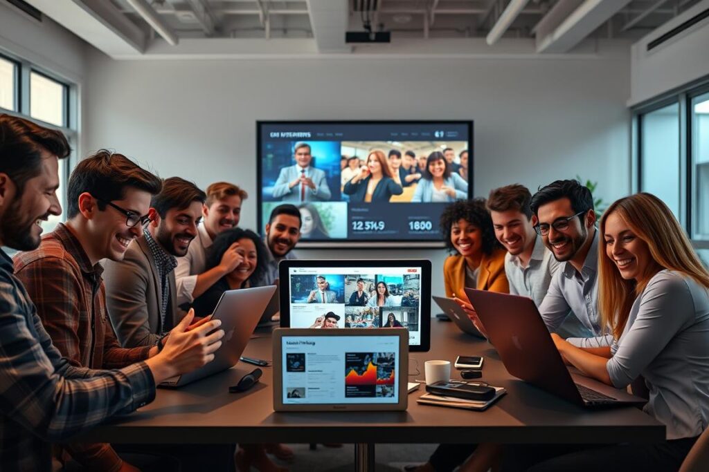 exemplos de sucesso com vídeos
